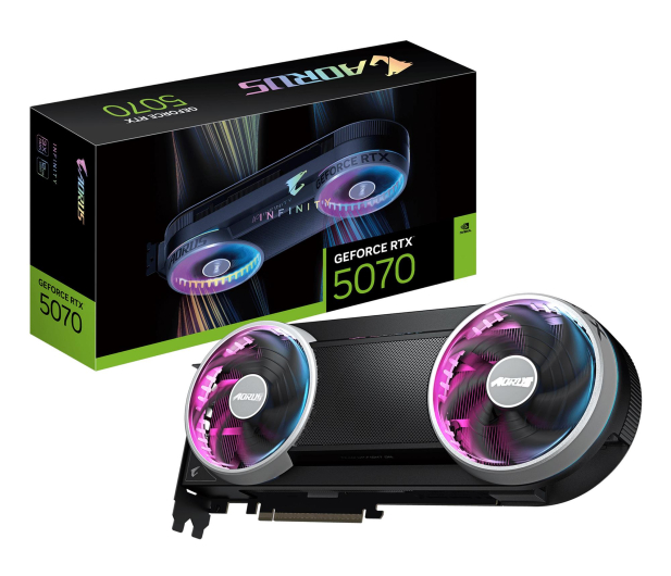 Gigabyte GeForce RTX 5070 Infinity 12GB GDDR7 - 1592491 - zdjęcie